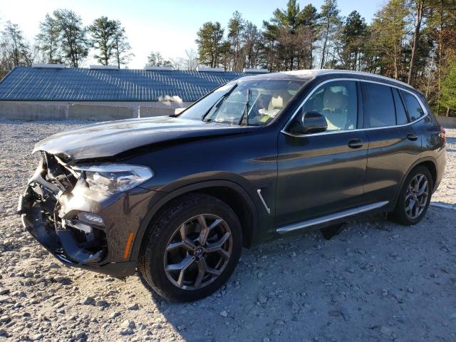 BMW X3 XDRIVE3 2021 with VIN 5UXTY5C06M9G53482 - Photo from auction