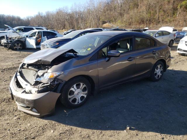 HONDA CIVIC HYBR 2014 with VIN 19XFB4F30EE200761 - Photo from auction