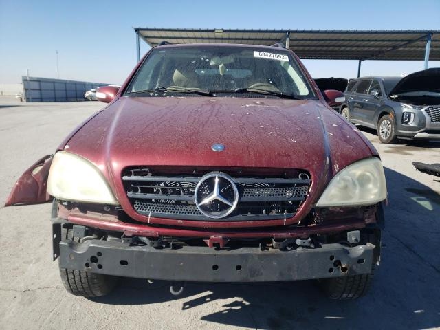 Photo 5 from auction – 2003 MERCEDES-BENZ ML 320 with VIN 4JGAB54E63A385530