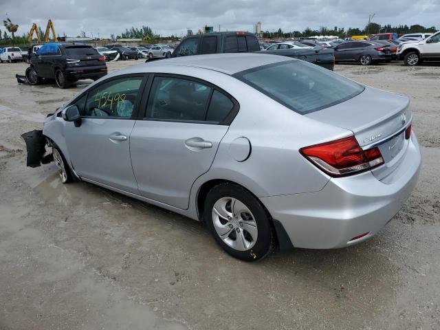 Photo 2 from auction – 2015 HONDA CIVIC LX with VIN 19XFB2F53FE114108