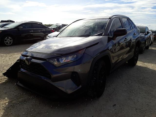 Photo 2 from auction – 2021 TOYOTA RAV4 LE with VIN 2T3H1RFV0MC154797