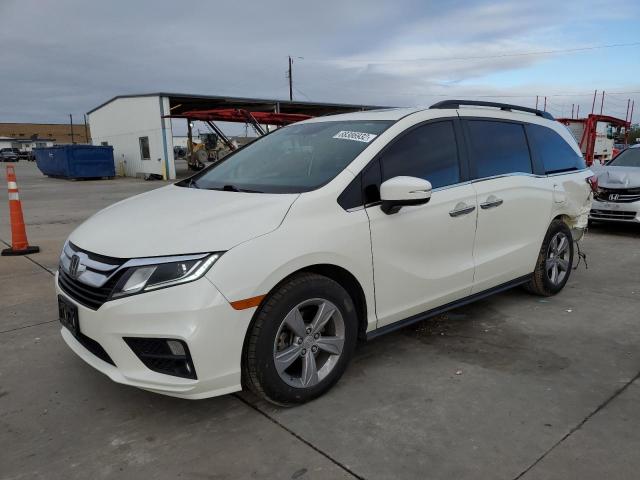 HONDA ODYSSEY EX 2018 with VIN 5FNRL6H70JB065887 - Photo from auction