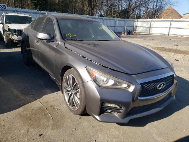 Photo 4 from auction – 2014 INFINITI Q50 BASE with VIN JN1BV7AR6EM706957