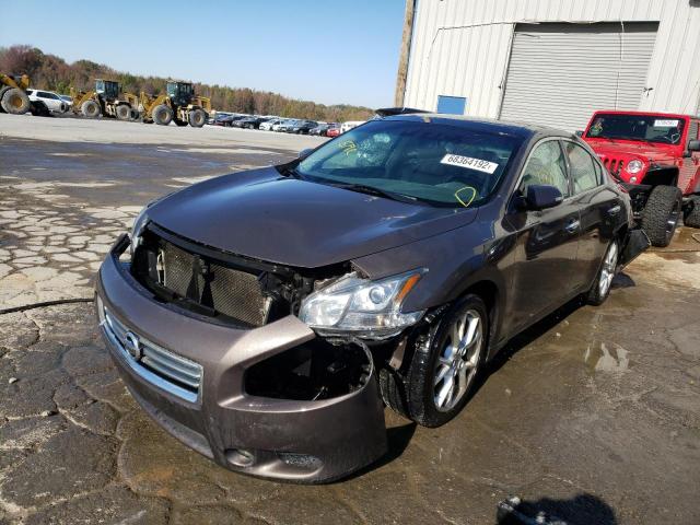 Photo 2 from auction – 2012 NISSAN MAXIMA S with VIN 1N4AA5AP7CC833121
