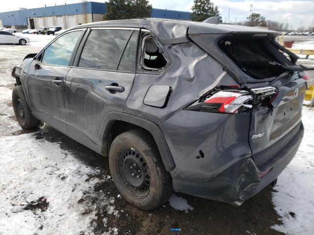 Photo 2 from auction – 2021 TOYOTA RAV4 LE with VIN 2T3F1RFV2MC217826