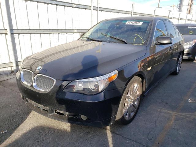 BMW 525 I 2006 with VIN WBANE53516CK78731 - Photo from auction