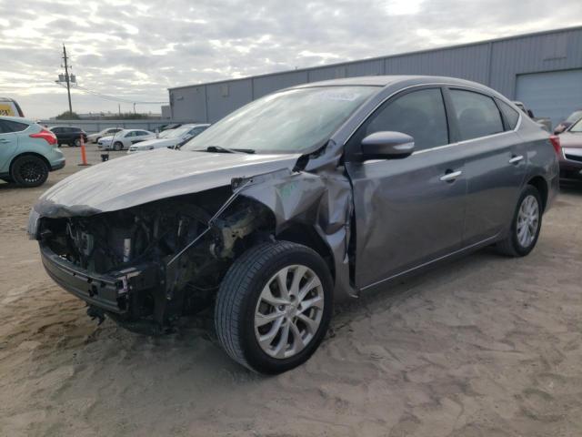 NISSAN SENTRA S 2018 with VIN 3N1AB7AP2JL620505 - Photo from auction