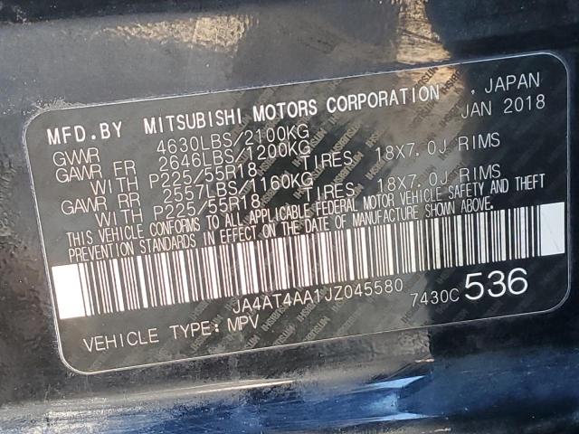 Photo 14 from auction – 2018 MITSUBISHI ECLIPSE CR with VIN JA4AT4AA1JZ045580