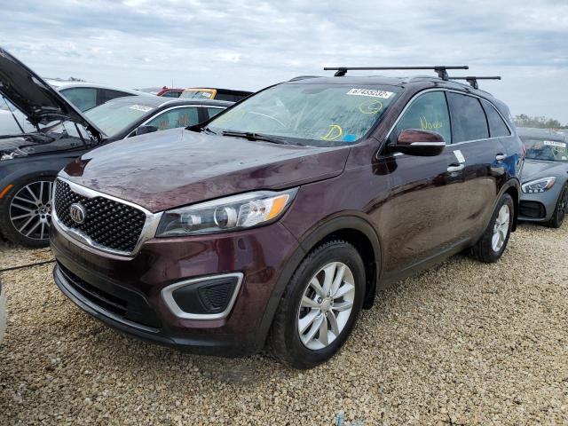 KIA SORENTO LX 2016 with VIN 5XYPG4A54GG012121 - Photo from auction