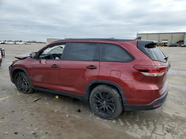 Photo 2 from auction – 2019 TOYOTA HIGHLANDER with VIN 5TDKZRFH6KS332993