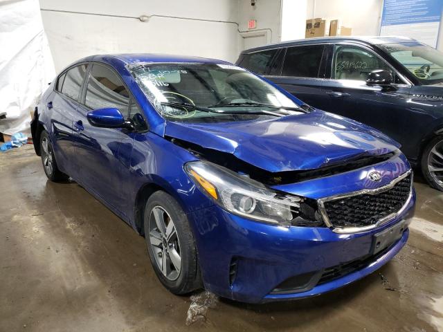 KIA FORTE LX 2018 with VIN 3KPFL4A73JE215028 - Photo from auction