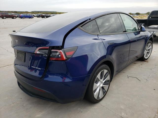 Photo 3 from auction – 2021 TESLA MODEL Y with VIN 5YJYGDEE9MF211134