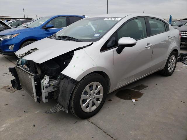 KIA RIO LX 2013 with VIN KNADM4A32D6240639 - Photo from auction