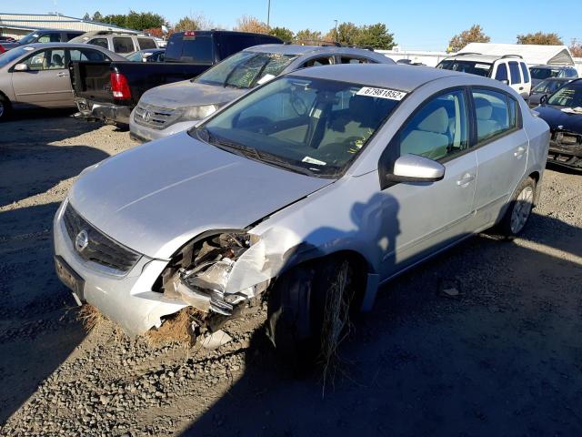 NISSAN SENTRA 2.0 2012 with VIN 3N1AB6AP1CL733696 - Photo from auction