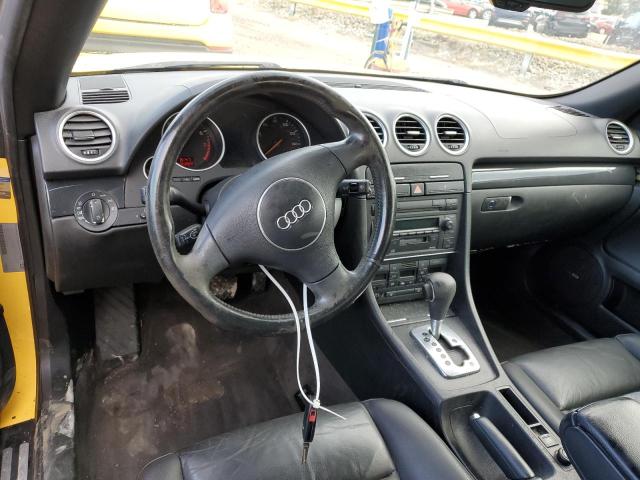 Photo 8 from auction – 2004 AUDI A4 1.8 CAB with VIN WAUAC48H24K005592