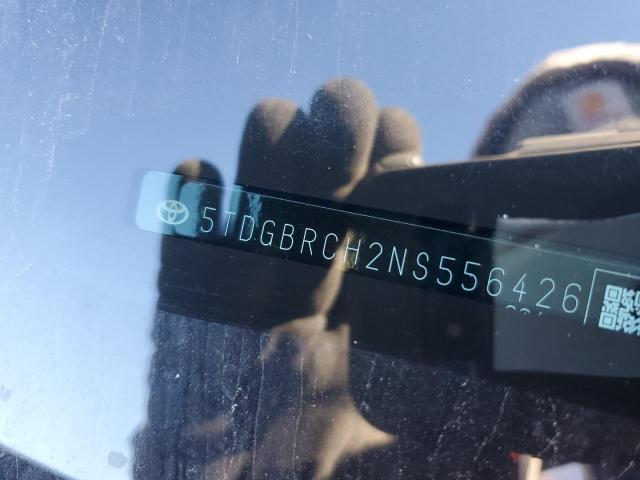 Photo 10 from auction – 2022 TOYOTA HIGHLANDER with VIN 5TDGBRCH2NS556426
