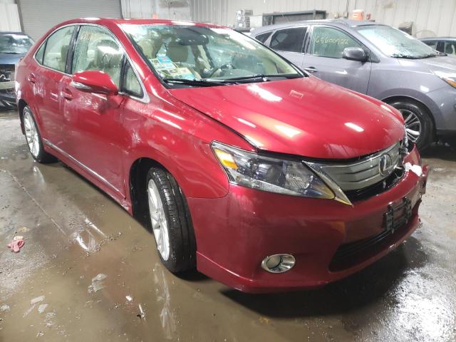 LEXUS HS 250H 2010 with VIN JTHBB1BA9A2007001 - Photo from auction