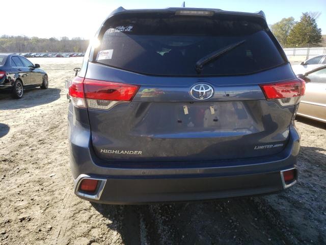 Photo 6 from auction – 2019 TOYOTA HIGHLANDER with VIN 5TDDZRFHXKS994679