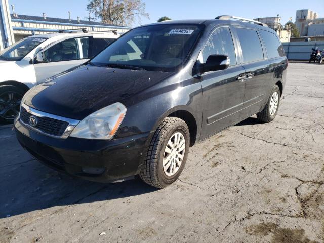 KIA SEDONA LX 2011 with VIN KNDMG4C7XB6376363 - Photo from auction