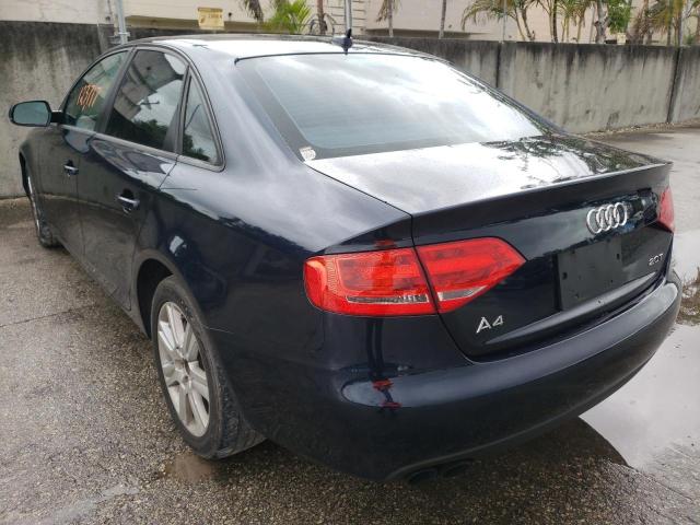 Фото 3 с аукциона – 2011 AUDI A4 PREMIUM с VIN WAUAFAFL1BN041606