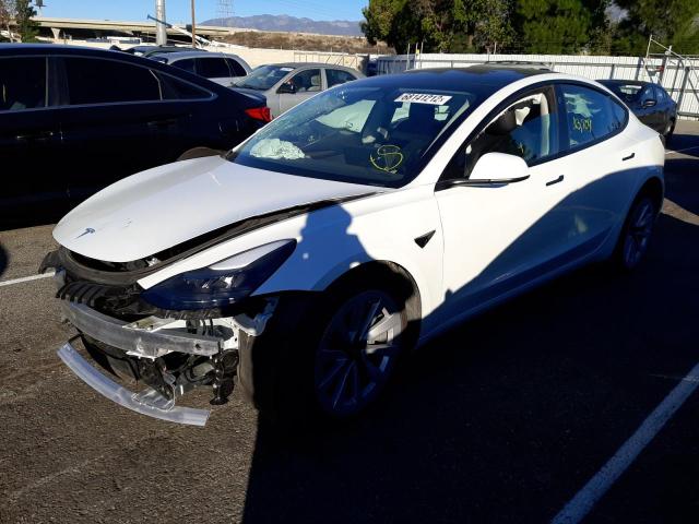 TESLA MODEL 3 2022 with VIN 5YJ3E1EB5NF276178 - Photo from auction