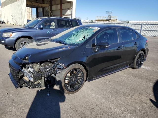TOYOTA COROLLA SE 2021 with VIN 5YFS4MCE2MP072499 - Photo from auction
