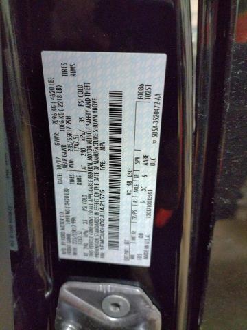Photo 14 from auction – 2018 FORD ESCAPE SEL with VIN 1FMCU0HD2JUA21575