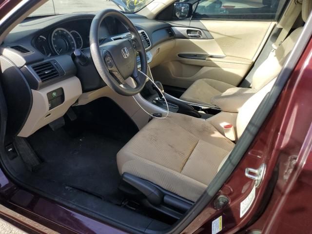 Photo 7 from auction – 2014 HONDA ACCORD LX with VIN 1HGCR2F33EA263828