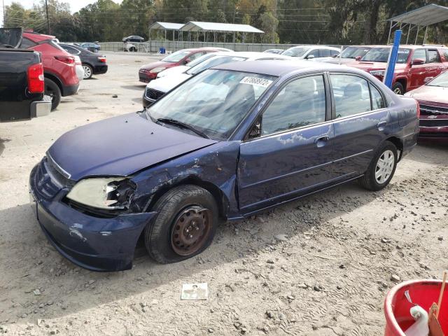 Photo 1 from auction – 2003 HONDA CIVIC LX with VIN 2HGES16513H583561