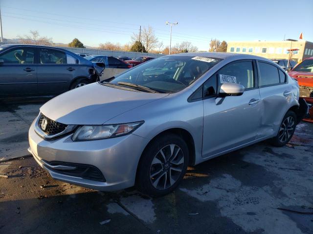 HONDA CIVIC EX 2015 مع رقم تعريف المركبة 19XFB2F84FE057475 - صورة من المزاد