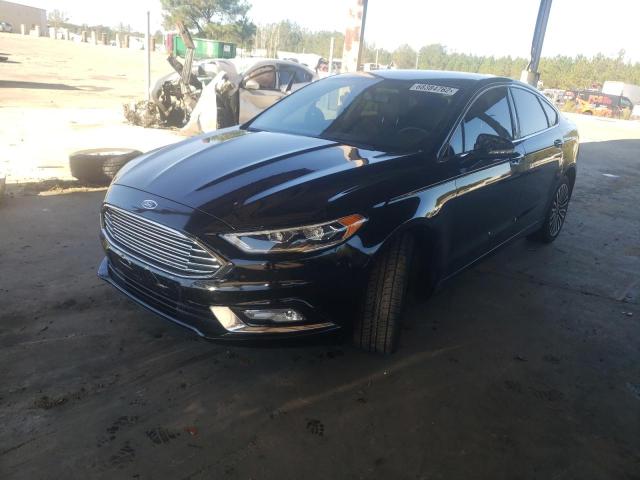 FORD FUSION SE 2017 with VIN 3FA6P0H97HR416265 - Photo from auction