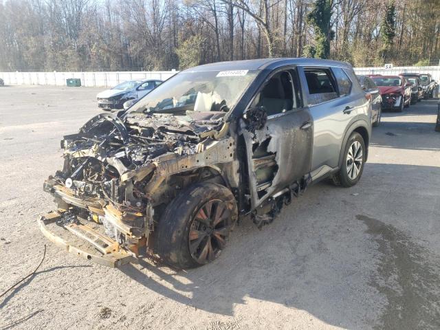 NISSAN ROGUE SV 2021 with VIN 5N1AT3BB6MC697833 - Photo from auction