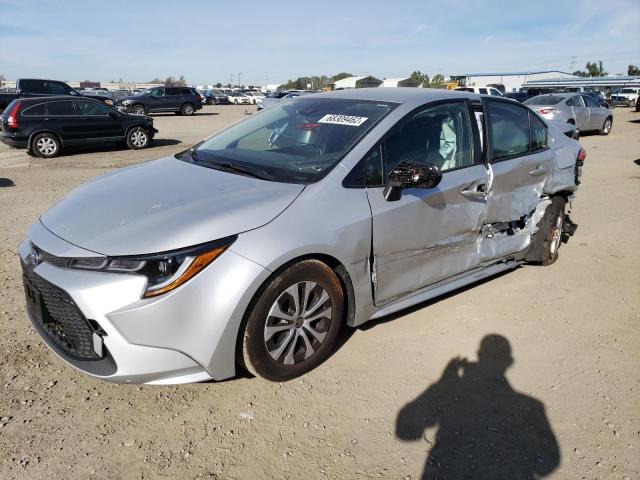TOYOTA COROLLA LE 2022 with VIN JTDEAMDE8N3009485 - Photo from auction