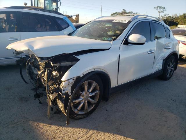 INFINITI EX35 BASE 2010 with VIN JN1AJ0HR3AM751384 - Photo from auction