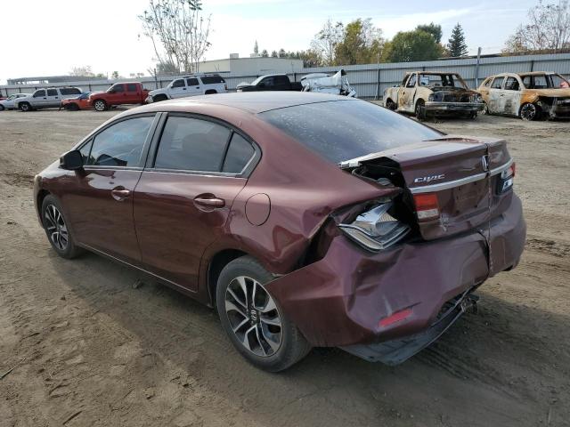 Photo 2 from auction – 2013 HONDA CIVIC EXL with VIN 19XFB2F97DE202904