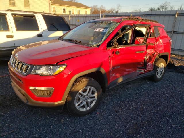 JEEP COMPASS SP 2018 with VIN 3C4NJDAB5JT281422 - Photo from auction
