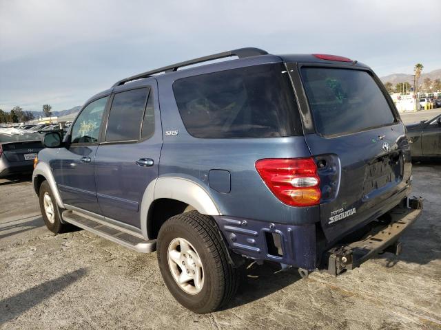 Photo 2 from auction – 2002 TOYOTA SEQUOIA SR with VIN 5TDZT34A22S129781