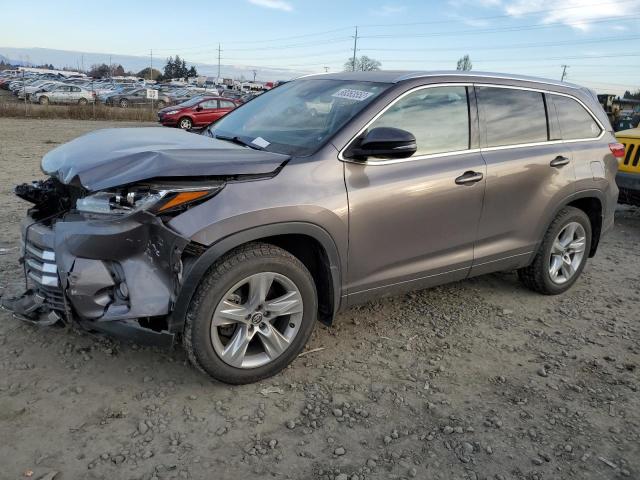 TOYOTA HIGHLANDER 2017 with VIN 5TDDZRFH6HS428110 - Photo from auction