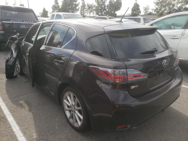 Photo 2 from auction – 2011 LEXUS CT 200 with VIN JTHKD5BH0B2033728