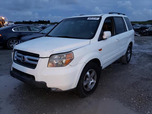 HONDA PILOT EXL 2007 with VIN 5FNYF28627B031543 - Photo from auction