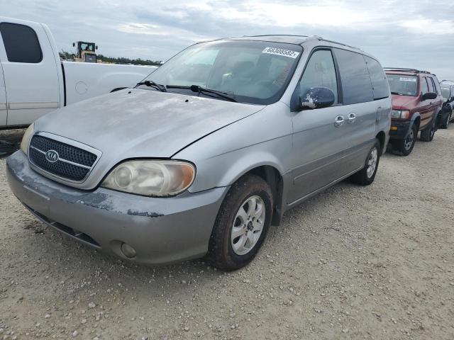KIA SEDONA EX 2005 with VIN KNDUP132056748624 - Photo from auction