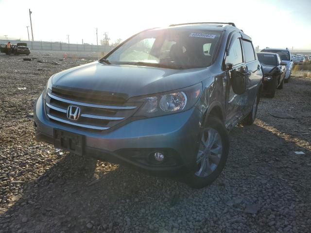 HONDA CR-V EXL 2014 with VIN 2HKRM4H74EH670987 - Photo from auction