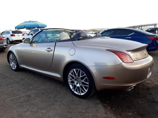 Photo 2 from auction – 2002 LEXUS SC 430 with VIN JTHFN48Y820032337