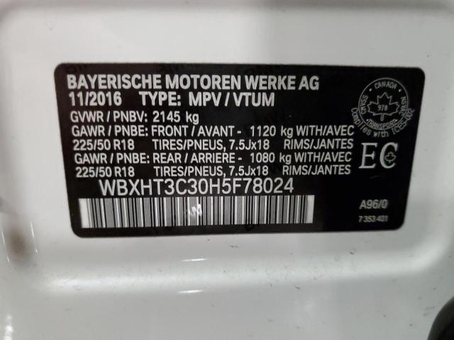 Photo 14 from auction – 2017 BMW X1 XDRIVE2 with VIN WBXHT3C30H5F78024
