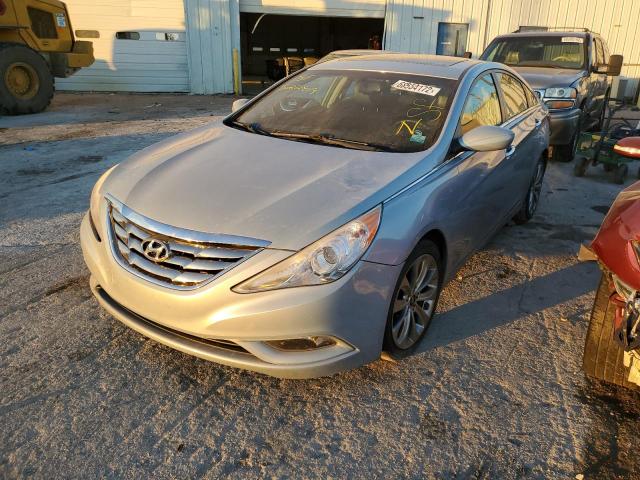 HYUNDAI SONATA SE 2013 with VIN 5NPEC4AB2DH522819 - Photo from auction