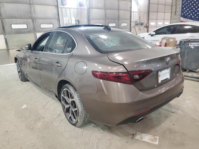 Photo 2 from auction – 2019 ALFA ROMEO GIULIA with VIN ZARFANAN3K7598888