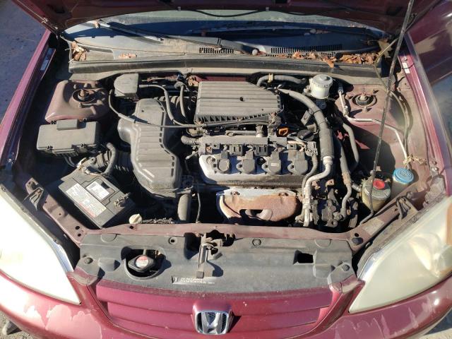 Photo 11 from auction – 2003 HONDA CIVIC with VIN 2HGES16533H502009