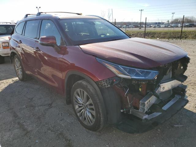 Photo 4 from auction – 2022 TOYOTA HIGHLANDER with VIN 5TDFZRBH0NS225157