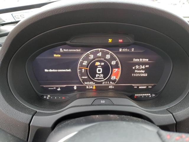 Photo 9 from auction – 2018 AUDI S3 PREMIUM with VIN WAUB1GFF5J1045230