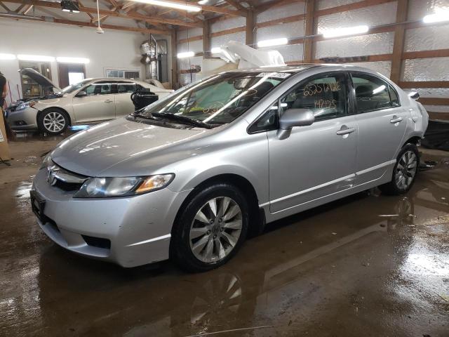 HONDA CIVIC EXL 2009 with VIN 19XFA16939E001487 - Photo from auction